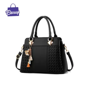 Top-handle Embroidery Crossbody Shoulder Bag