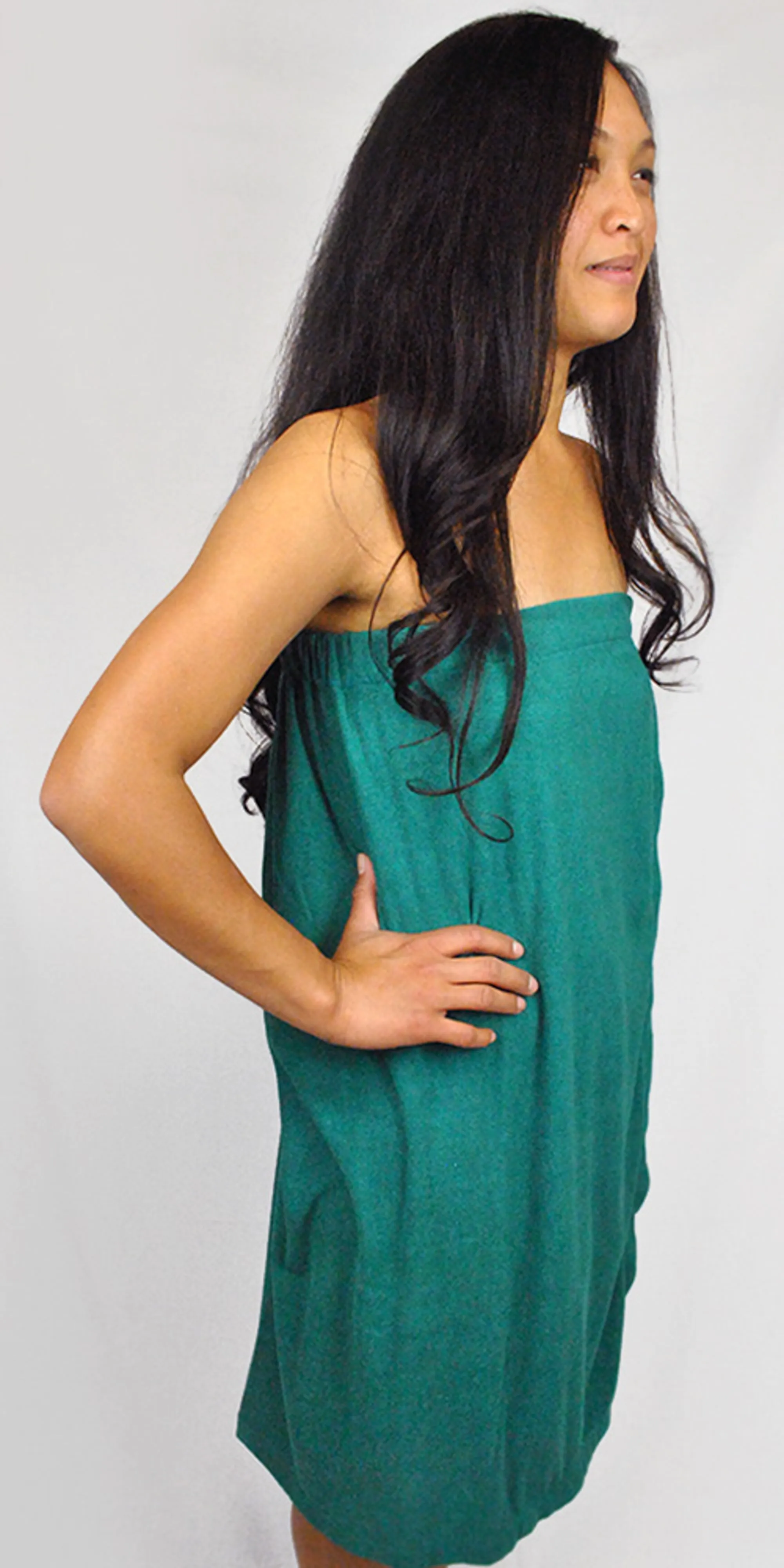 Women's Emerald Shower Wrap