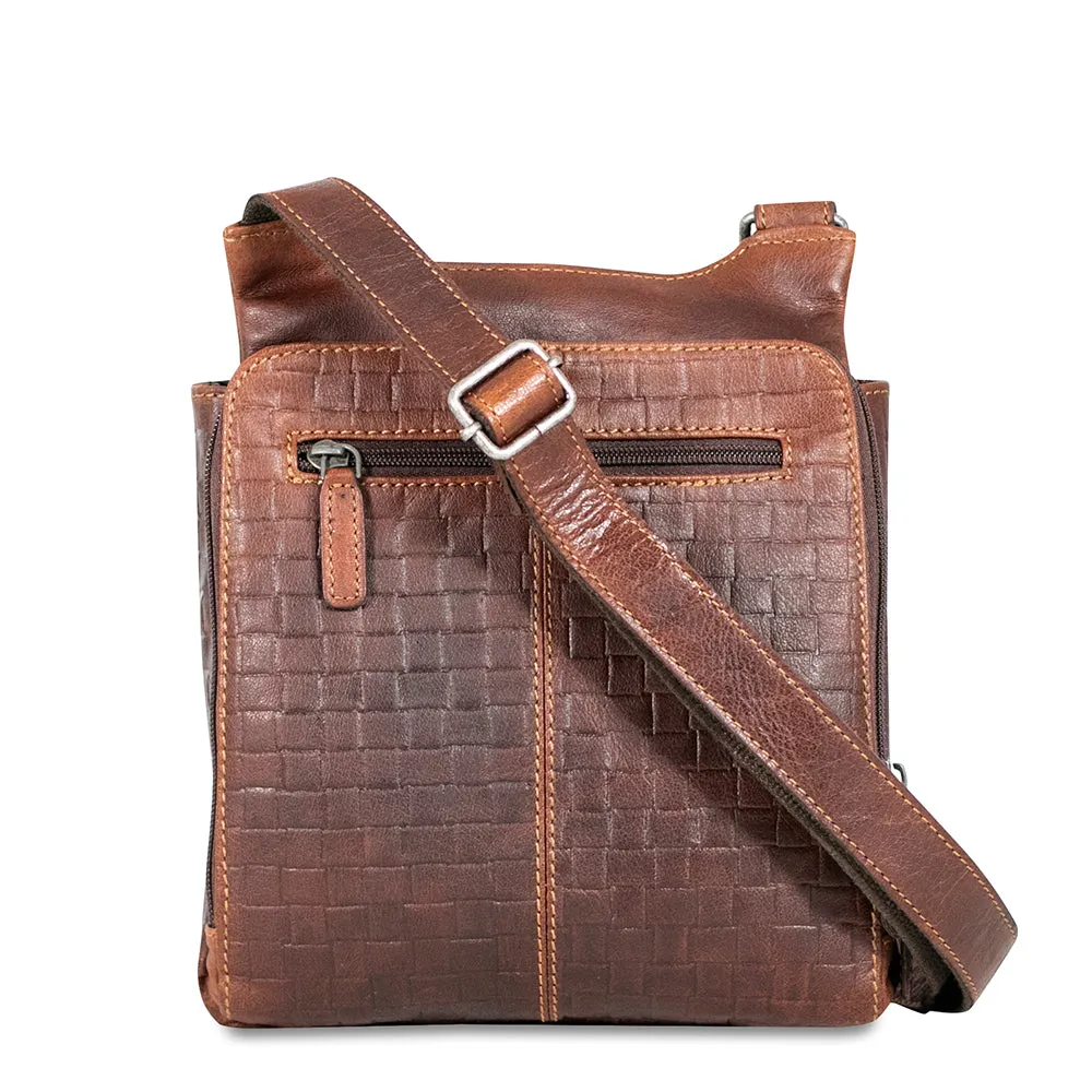 Woven Slim Crossbody Bag #WF831