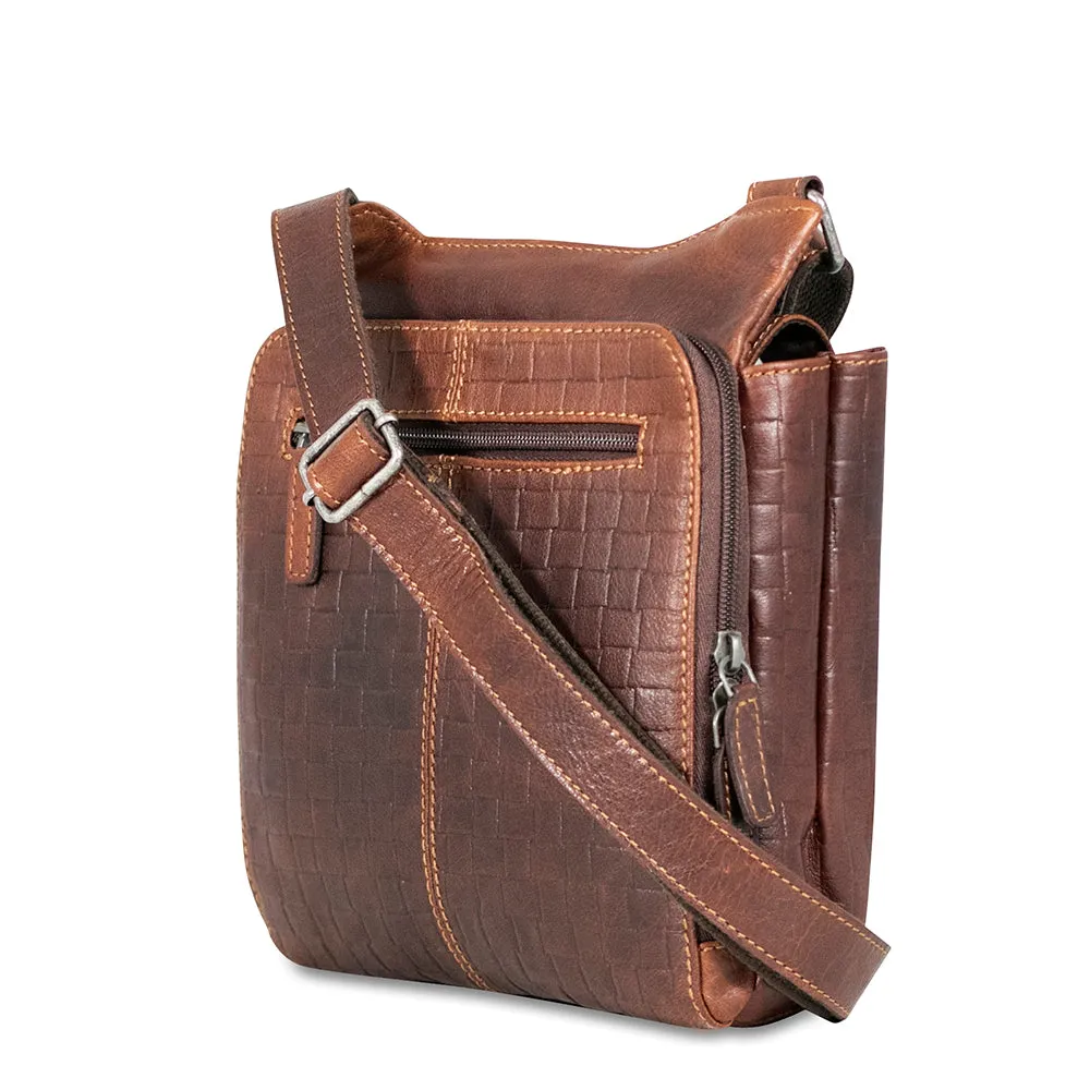 Woven Slim Crossbody Bag #WF831
