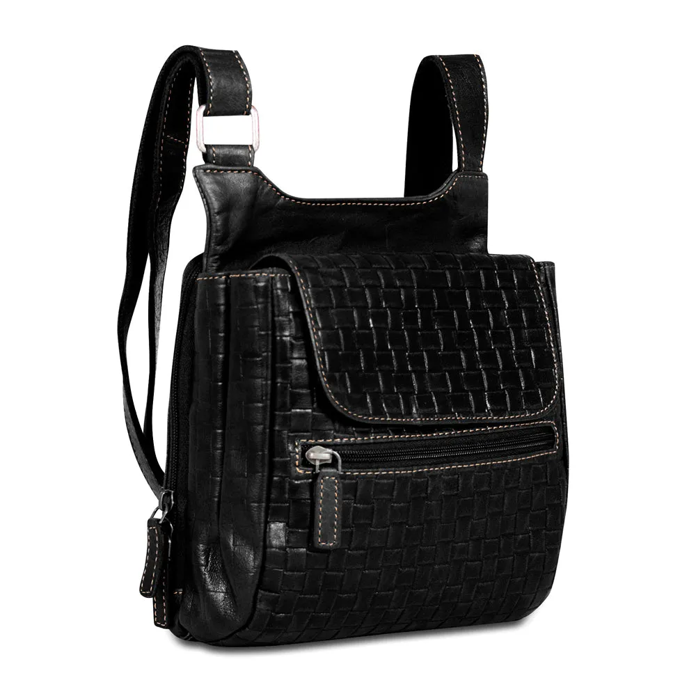 Woven Slim Crossbody Bag #WF831